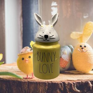 Rae Dunn Easter Bunny Love Canister